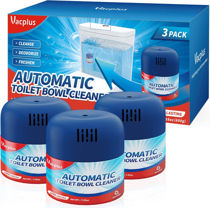 Toilet Bowl Cleaner Bottles, 3 Pack, Long-Lasting Clean