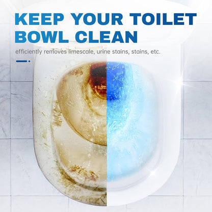 Toilet Bowl Cleaner Bottles, 3 Pack, Long-Lasting Clean