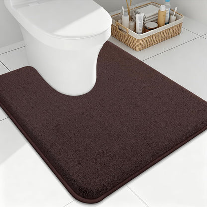 Memory Foam Bath Mat 30x20, Extra Soft Absorbent Bathroom Rugs - Colors B