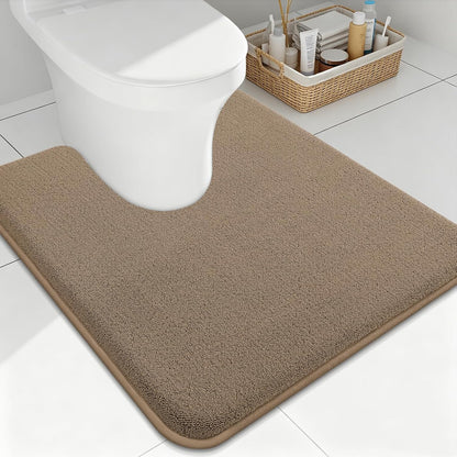 Memory Foam Bath Mat 30x20, Extra Soft Absorbent Bathroom Rugs - Colors B