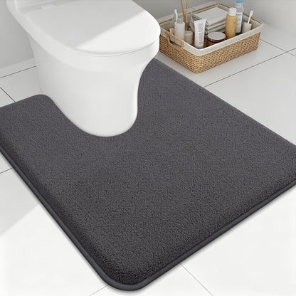 Memory Foam Bath Mat 30x20, Extra Soft Absorbent Bathroom Rugs - Colors B