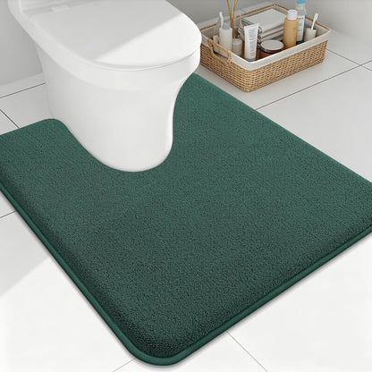 Memory Foam Bath Mat 30x20, Extra Soft Absorbent Bathroom Rugs - Colors B