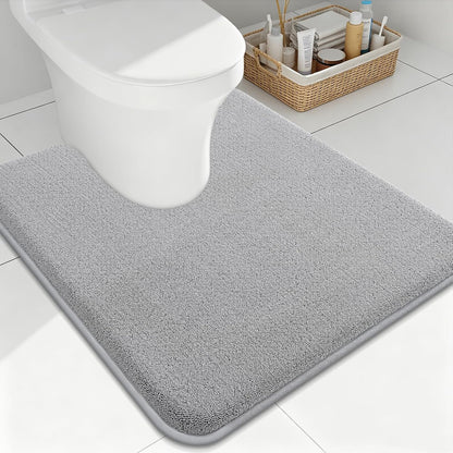 Memory Foam Bath Mat 30x20, Extra Soft Absorbent Bathroom Rugs - Colors B