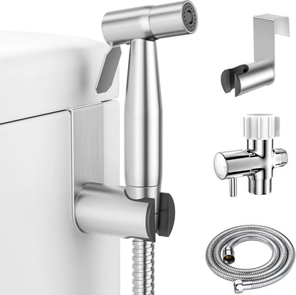 Handheld Bidet Sprayer, Adjustable Water Pressure, RV Toilet Use