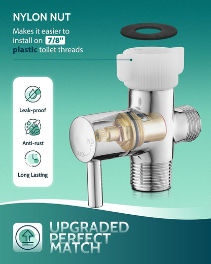 Handheld Bidet Sprayer, Adjustable Water Pressure, RV Toilet Use