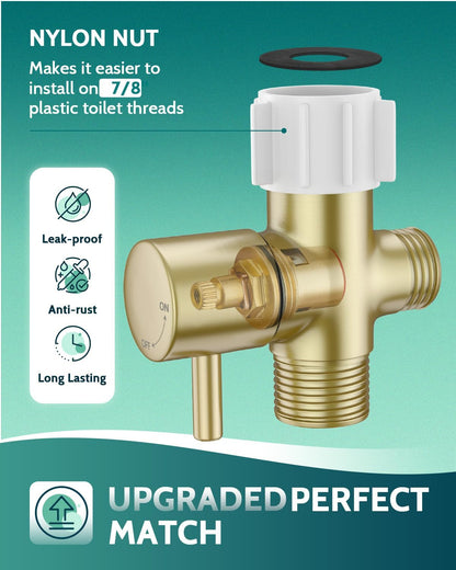 Handheld Bidet Sprayer, Adjustable Water Pressure, RV Toilet Use