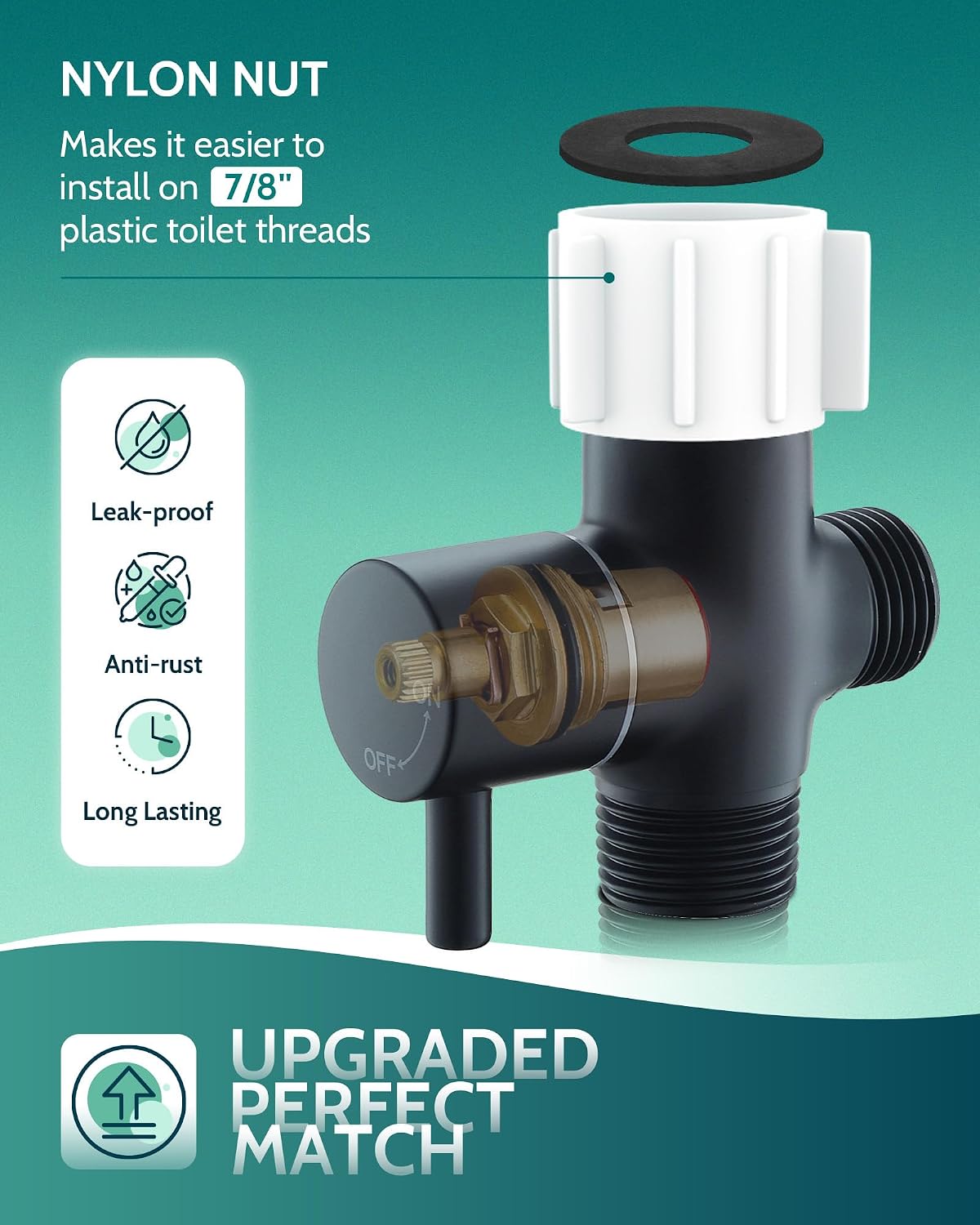 Handheld Bidet Sprayer, Adjustable Water Pressure, RV Toilet Use