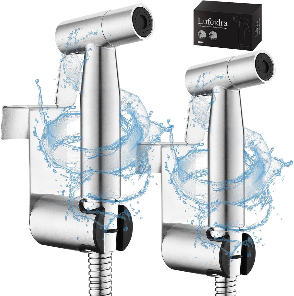 Handheld Bidet Sprayer, Adjustable Water Pressure, RV Toilet Use