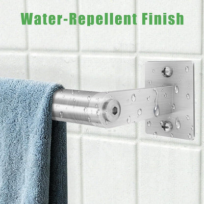 Brushed Nickel Towel Bar for Bathroom Wall, Stainless Steel,24 Inch