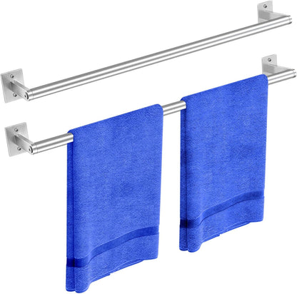 Brushed Nickel Towel Bar for Bathroom Wall, Stainless Steel,24 Inch