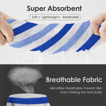 Microfiber Bath Towel (30" x 60"), Oversized Thick Towels, Soft, Super Absorbent and Fast Drying, No Fading Multipurpose Use for Sports, Travel, Fitness, Yoga, 30 in 60 in, Grey Count | Microfiber, Hanging Loop, Oversized, Soft & Absorbent, Fast
