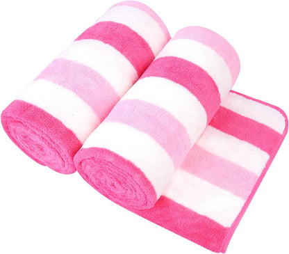 Microfiber Bath Towel (30" x 60"), Oversized Thick Towels, Soft, Super Absorbent and Fast Drying, No Fading Multipurpose Use for Sports, Travel, Fitness, Yoga, 30 in 60 in, Grey Count | Microfiber, Hanging Loop, Oversized, Soft & Absorbent, Fast