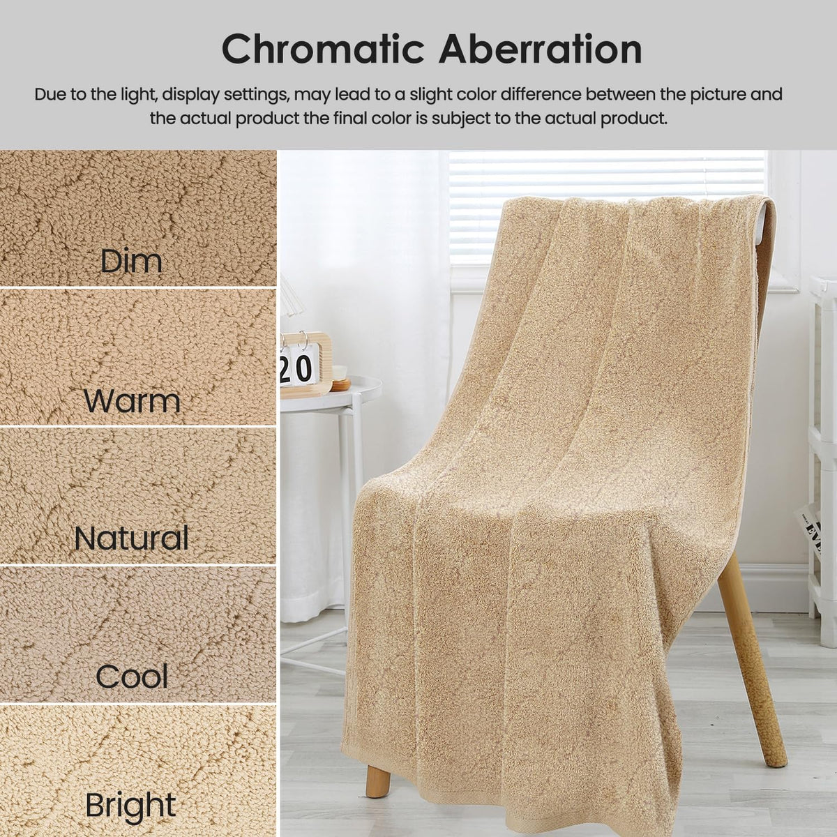 Microfiber Bath Towel (30" x 60"), Oversized Thick Towels, Soft, Super Absorbent and Fast Drying, No Fading Multipurpose Use for Sports, Travel, Fitness, Yoga, 30 in 60 in, Grey Count | Microfiber, Hanging Loop, Oversized, Soft & Absorbent, Fast