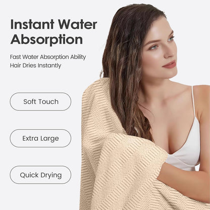 Microfiber Bath Towel (30" x 60"), Oversized Thick Towels, Soft, Super Absorbent and Fast Drying, No Fading Multipurpose Use for Sports, Travel, Fitness, Yoga, 30 in 60 in, Grey Count | Microfiber, Hanging Loop, Oversized, Soft & Absorbent, Fast