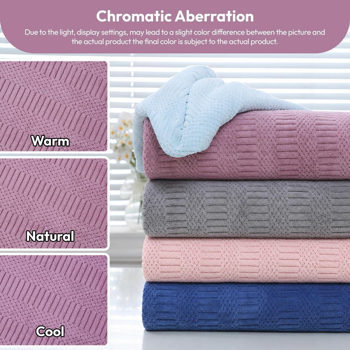 Microfiber Bath Towel (30" x 60"), Oversized Thick Towels, Soft, Super Absorbent and Fast Drying, No Fading Multipurpose Use for Sports, Travel, Fitness, Yoga, 30 in 60 in, Grey Count | Microfiber, Hanging Loop, Oversized, Soft & Absorbent, Fast