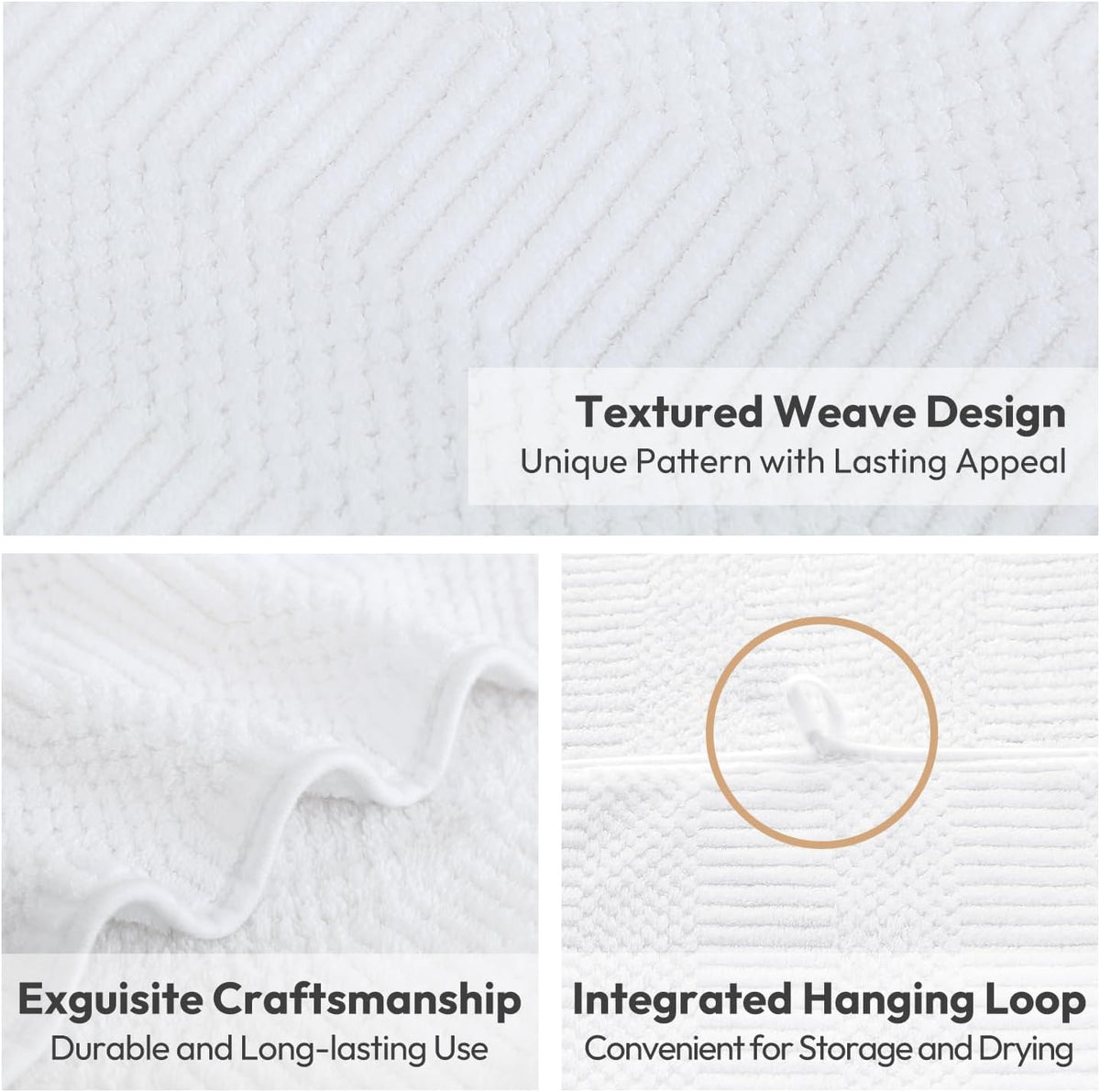 Microfiber Bath Towel (30" x 60"), Oversized Thick Towels, Soft, Super Absorbent and Fast Drying, No Fading Multipurpose Use for Sports, Travel, Fitness, Yoga, 30 in 60 in, Grey Count | Microfiber, Hanging Loop, Oversized, Soft & Absorbent, Fast