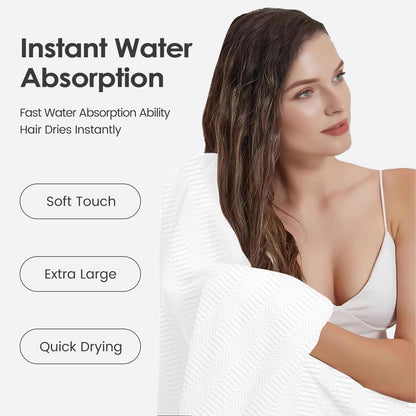 Microfiber Bath Towel (30" x 60"), Oversized Thick Towels, Soft, Super Absorbent and Fast Drying, No Fading Multipurpose Use for Sports, Travel, Fitness, Yoga, 30 in 60 in, Grey Count | Microfiber, Hanging Loop, Oversized, Soft & Absorbent, Fast