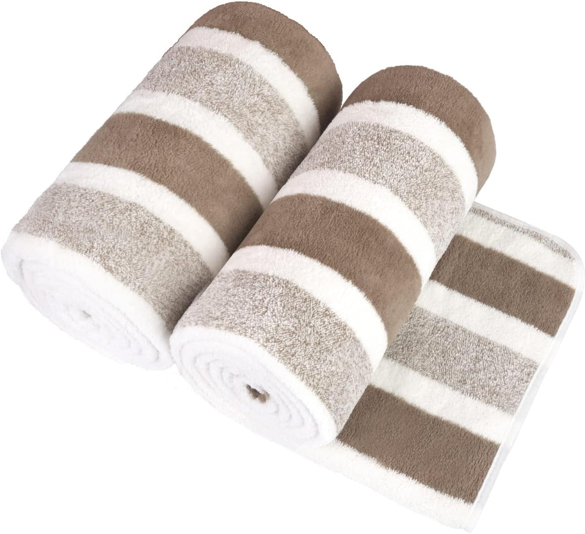 Microfiber Bath Towel (30" x 60"), Oversized Thick Towels, Soft, Super Absorbent and Fast Drying, No Fading Multipurpose Use for Sports, Travel, Fitness, Yoga, 30 in 60 in, Grey Count | Microfiber, Hanging Loop, Oversized, Soft & Absorbent, Fast
