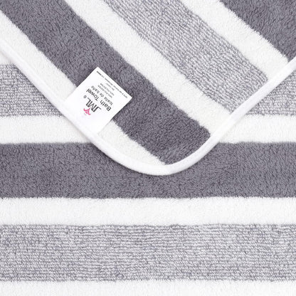 Microfiber Bath Towel (30" x 60"), Oversized Thick Towels, Soft, Super Absorbent and Fast Drying, No Fading Multipurpose Use for Sports, Travel, Fitness, Yoga, 30 in 60 in, Grey Count | Microfiber, Hanging Loop, Oversized, Soft & Absorbent, Fast