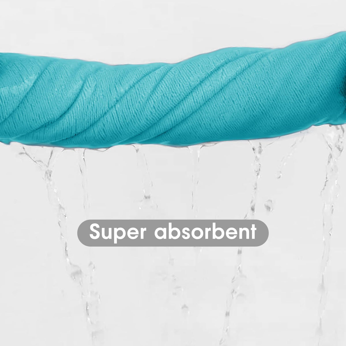 Microfiber Bath Towel (30" x 60"), Oversized Thick Towels, Soft, Super Absorbent and Fast Drying, No Fading Multipurpose Use for Sports, Travel, Fitness, Yoga, 30 in 60 in, Grey Count | Microfiber, Hanging Loop, Oversized, Soft & Absorbent, Fast