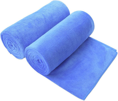 Microfiber Bath Towel (30" x 60"), Oversized Thick Towels, Soft, Super Absorbent and Fast Drying, No Fading Multipurpose Use for Sports, Travel, Fitness, Yoga, 30 in 60 in, Grey Count | Microfiber, Hanging Loop, Oversized, Soft & Absorbent, Fast