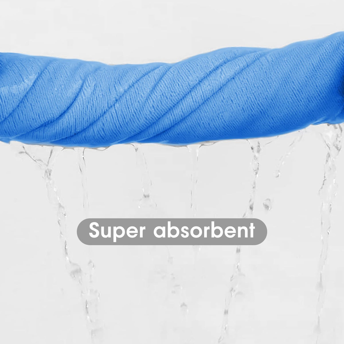 Microfiber Bath Towel (30" x 60"), Oversized Thick Towels, Soft, Super Absorbent and Fast Drying, No Fading Multipurpose Use for Sports, Travel, Fitness, Yoga, 30 in 60 in, Grey Count | Microfiber, Hanging Loop, Oversized, Soft & Absorbent, Fast