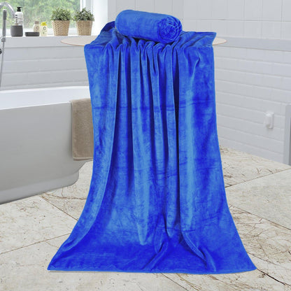 Microfiber Bath Towel (30" x 60"), Oversized Thick Towels, Soft, Super Absorbent and Fast Drying, No Fading Multipurpose Use for Sports, Travel, Fitness, Yoga, 30 in 60 in, Grey Count | Microfiber, Hanging Loop, Oversized, Soft & Absorbent, Fast