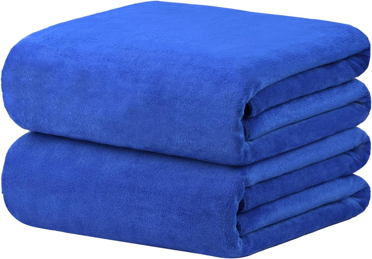 Microfiber Bath Towel (30" x 60"), Oversized Thick Towels, Soft, Super Absorbent and Fast Drying, No Fading Multipurpose Use for Sports, Travel, Fitness, Yoga, 30 in 60 in, Grey Count | Microfiber, Hanging Loop, Oversized, Soft & Absorbent, Fast