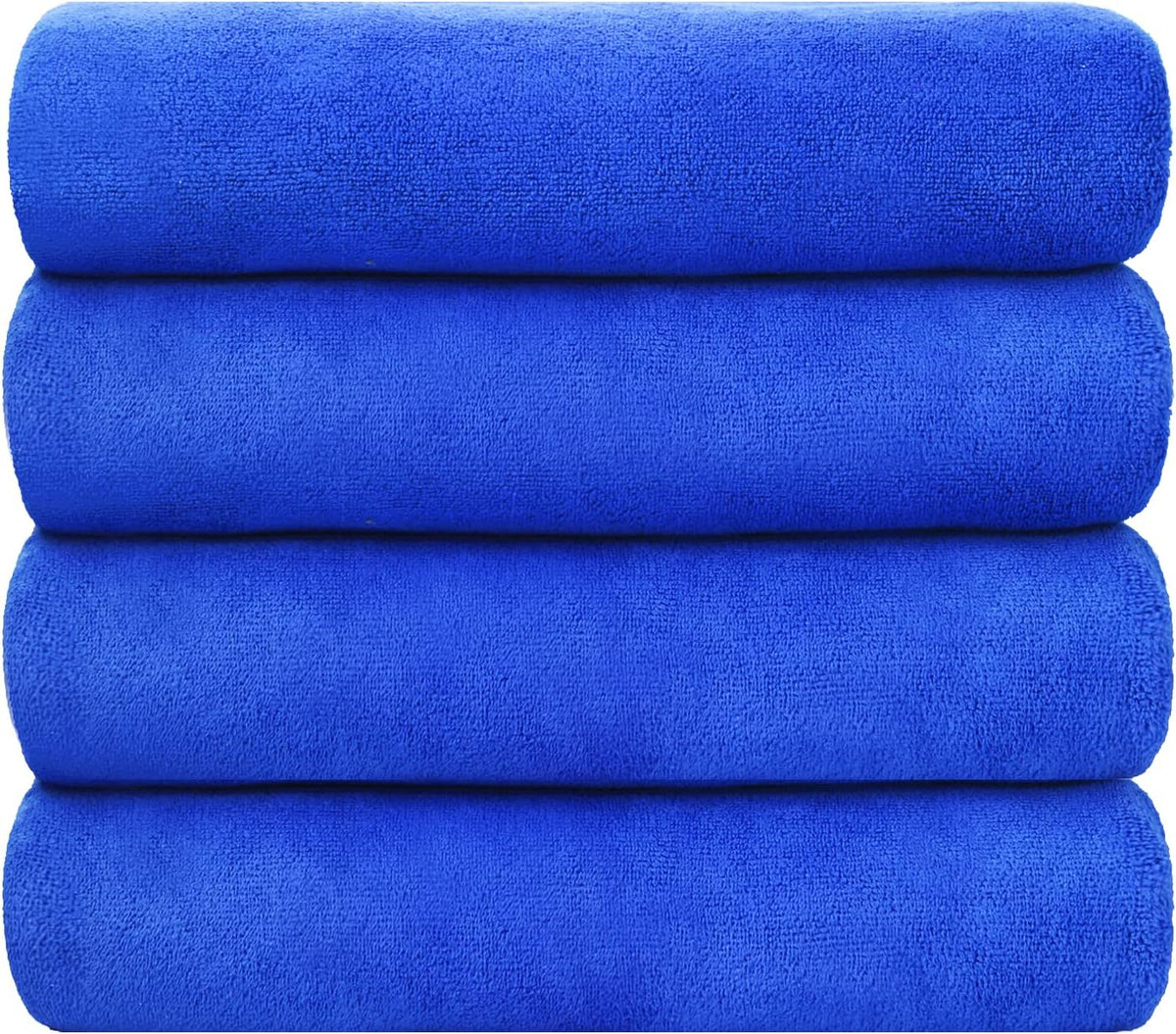 Microfiber Bath Towel (30" x 60"), Oversized Thick Towels, Soft, Super Absorbent and Fast Drying, No Fading Multipurpose Use for Sports, Travel, Fitness, Yoga, 30 in 60 in, Grey Count | Microfiber, Hanging Loop, Oversized, Soft & Absorbent, Fast