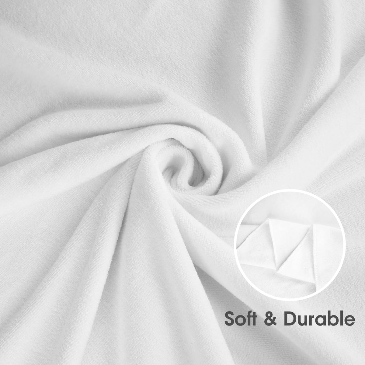 Microfiber Bath Towel (30" x 60"), Oversized Thick Towels, Soft, Super Absorbent and Fast Drying, No Fading Multipurpose Use for Sports, Travel, Fitness, Yoga, 30 in 60 in, Grey Count | Microfiber, Hanging Loop, Oversized, Soft & Absorbent, Fast