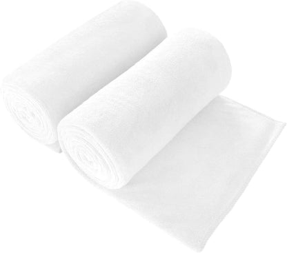 Microfiber Bath Towel (30" x 60"), Oversized Thick Towels, Soft, Super Absorbent and Fast Drying, No Fading Multipurpose Use for Sports, Travel, Fitness, Yoga, 30 in 60 in, Grey Count | Microfiber, Hanging Loop, Oversized, Soft & Absorbent, Fast