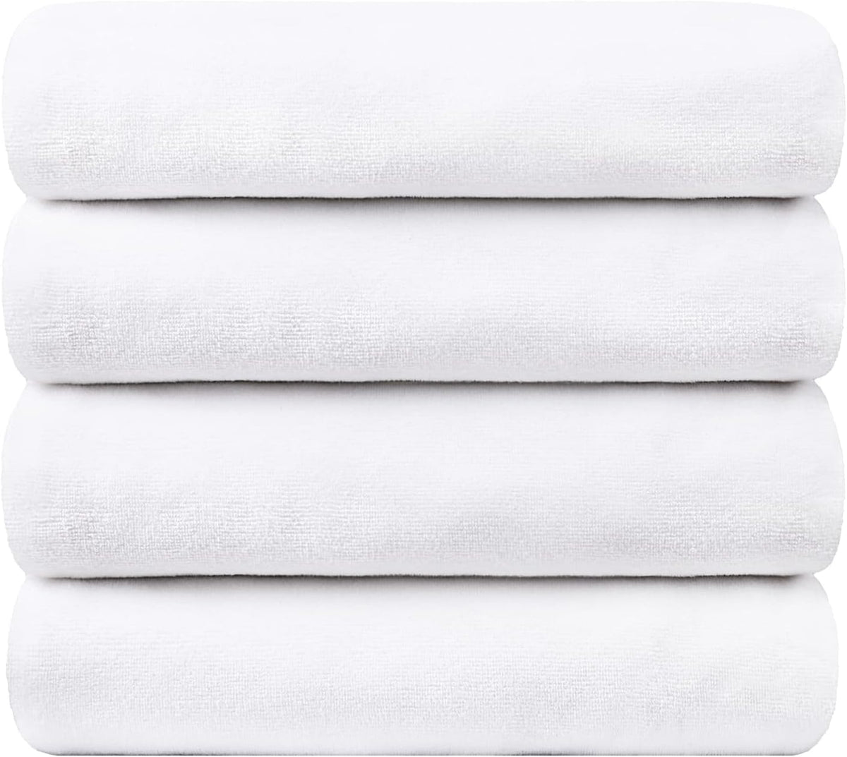 Microfiber Bath Towel (30" x 60"), Oversized Thick Towels, Soft, Super Absorbent and Fast Drying, No Fading Multipurpose Use for Sports, Travel, Fitness, Yoga, 30 in 60 in, Grey Count | Microfiber, Hanging Loop, Oversized, Soft & Absorbent, Fast