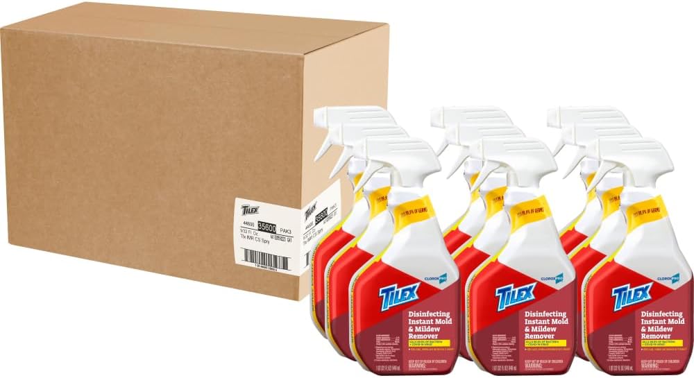 35600 Disinfects Instant Mildew Remover, 32oz Smart Tube Spray, 9/carton