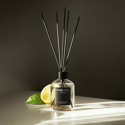 Reed Diffuser Volcano | Diffuser Reed for Home & Bathroom | Long-Lasting Scent Sticks Set | Oil Stick Diffuser | Bathroom Scent