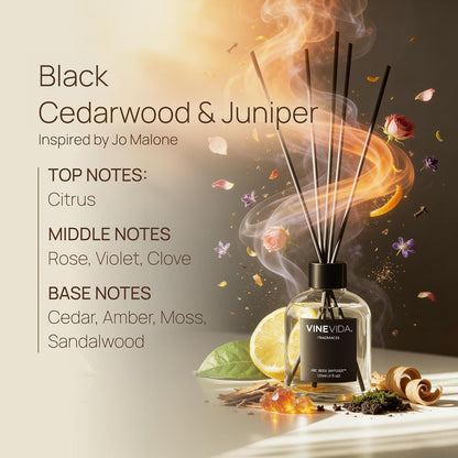 Reed Diffuser Volcano | Diffuser Reed for Home & Bathroom | Long-Lasting Scent Sticks Set | Oil Stick Diffuser | Bathroom Scent