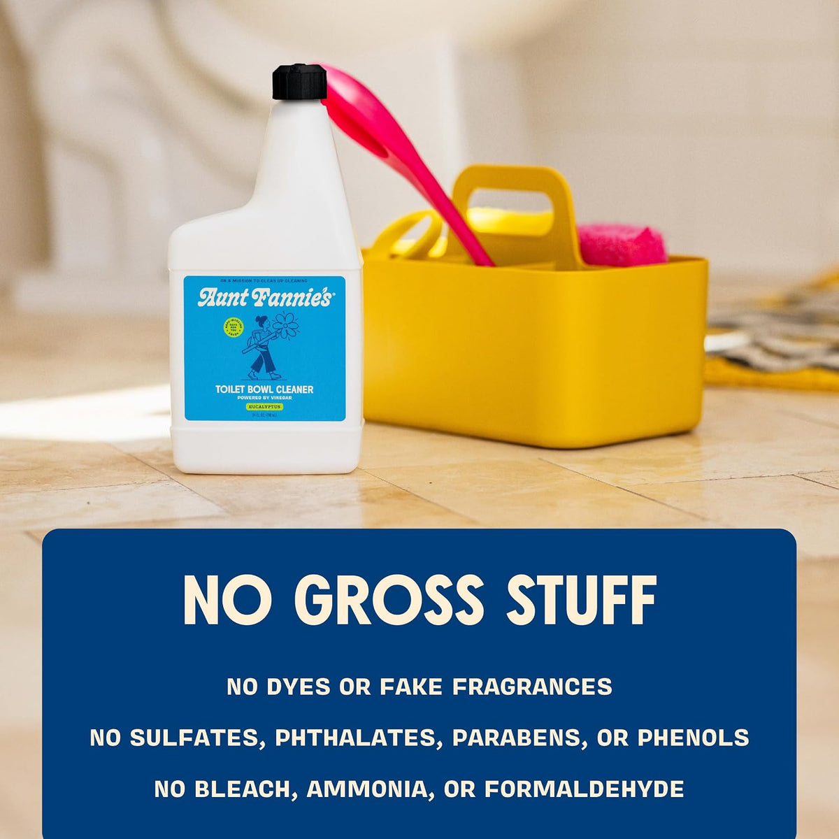 Toilet Bowl Cleaner, Eucalyptus, 24 fl oz
