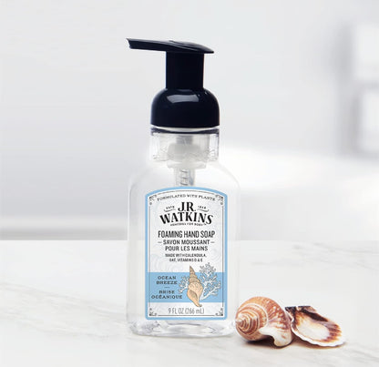 Foam Hand Soap Dispenser, Ocean Breeze, 9 fl oz