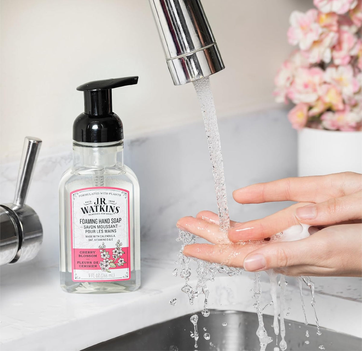Foam Hand Soap Dispenser, Ocean Breeze, 9 fl oz