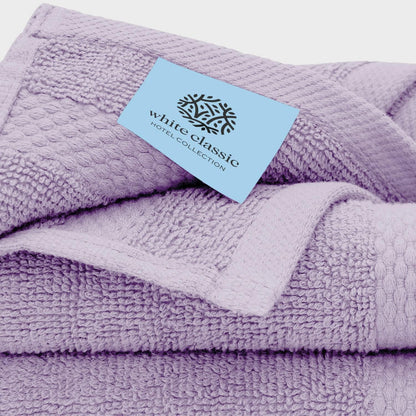 Luxury Bath Towel Set of 8 Pieces - 100% Turkish Cotton Highly Absorbent Towels for Bathroom, 2 Luxury Bath Towels 700GSM, 2 Hand Towels, 4 Washcloths, Forest Green
