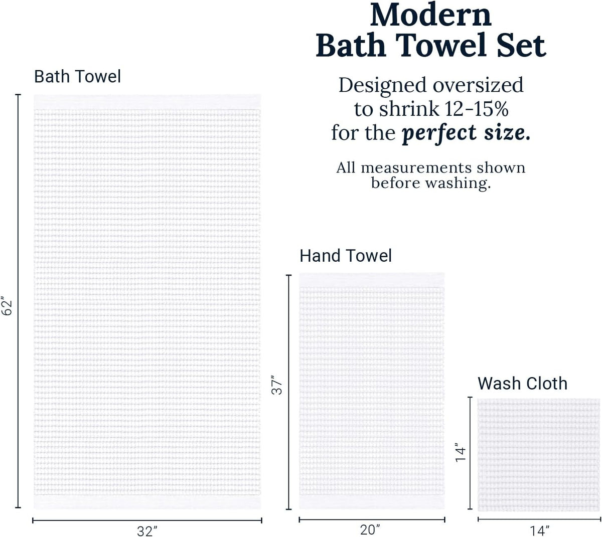 Bathroom Mat Absorbent Cotton Quick Dry for Shower, Bath & Bathtub Washable Thin, Modern Style (Midnight Blue)