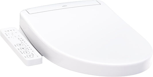 ® WASHLET® S2 Electronic Bidet Toilet Seat with Instantaneous Water Heating, PREMIST and EWATER+ Wand Cleaning, Round, Cotton White - SW3345#01