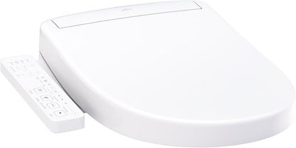 ® WASHLET® S2 Electronic Bidet Toilet Seat with Instantaneous Water Heating, PREMIST and EWATER+ Wand Cleaning, Round, Cotton White - SW3345#01