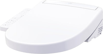 ® WASHLET® S2 Electronic Bidet Toilet Seat with Instantaneous Water Heating, PREMIST and EWATER+ Wand Cleaning, Round, Cotton White - SW3345#01