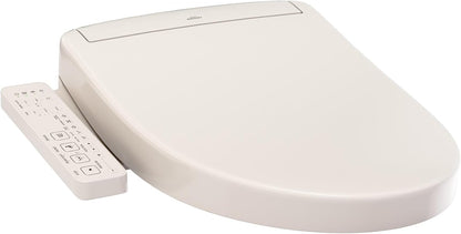 ® WASHLET® S2 Electronic Bidet Toilet Seat with Instantaneous Water Heating, PREMIST and EWATER+ Wand Cleaning, Round, Cotton White - SW3345#01