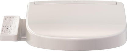 ® WASHLET® S2 Electronic Bidet Toilet Seat with Instantaneous Water Heating, PREMIST and EWATER+ Wand Cleaning, Round, Cotton White - SW3345#01
