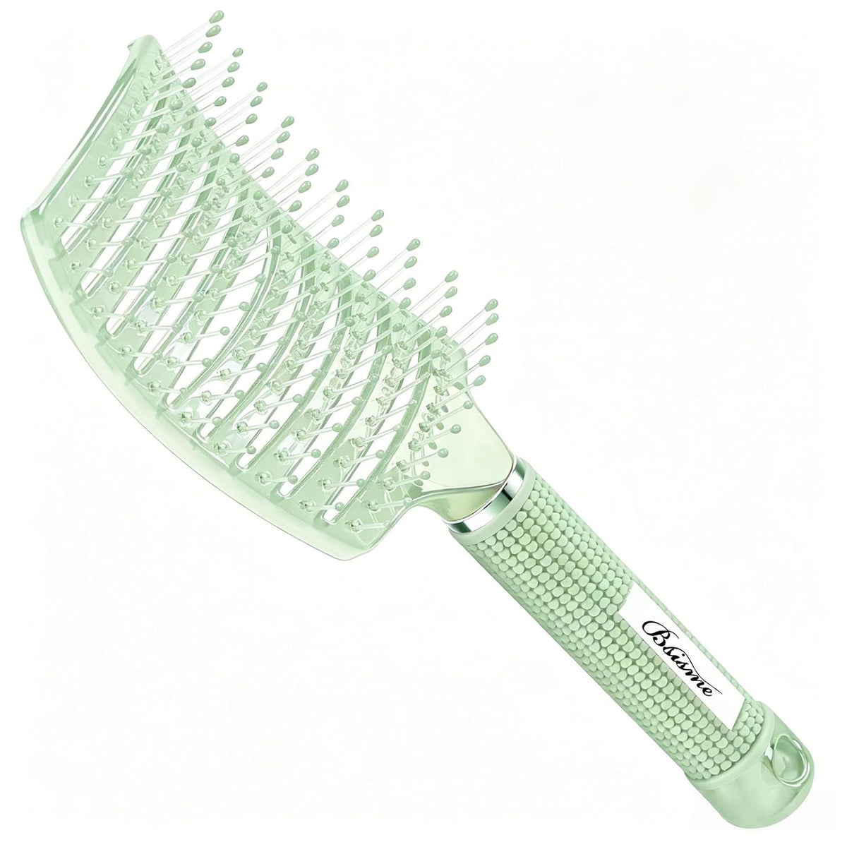 Hair Brush, Curved Vented Detangler Brush Faster Blow Drying for Women, Men