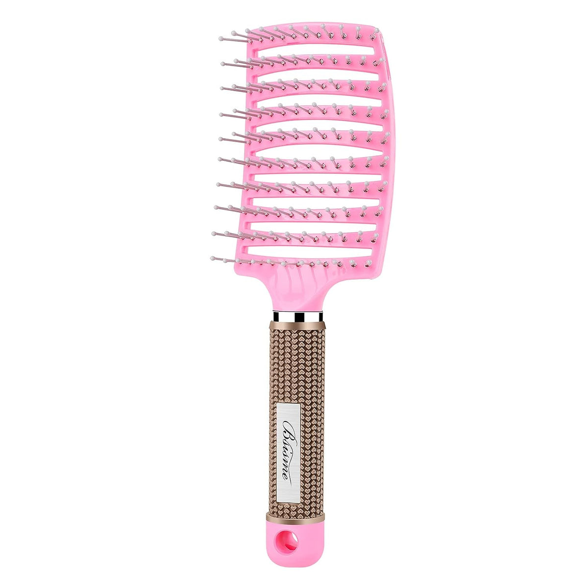 Hair Brush, Curved Vented Detangler Brush Faster Blow Drying for Women, Men