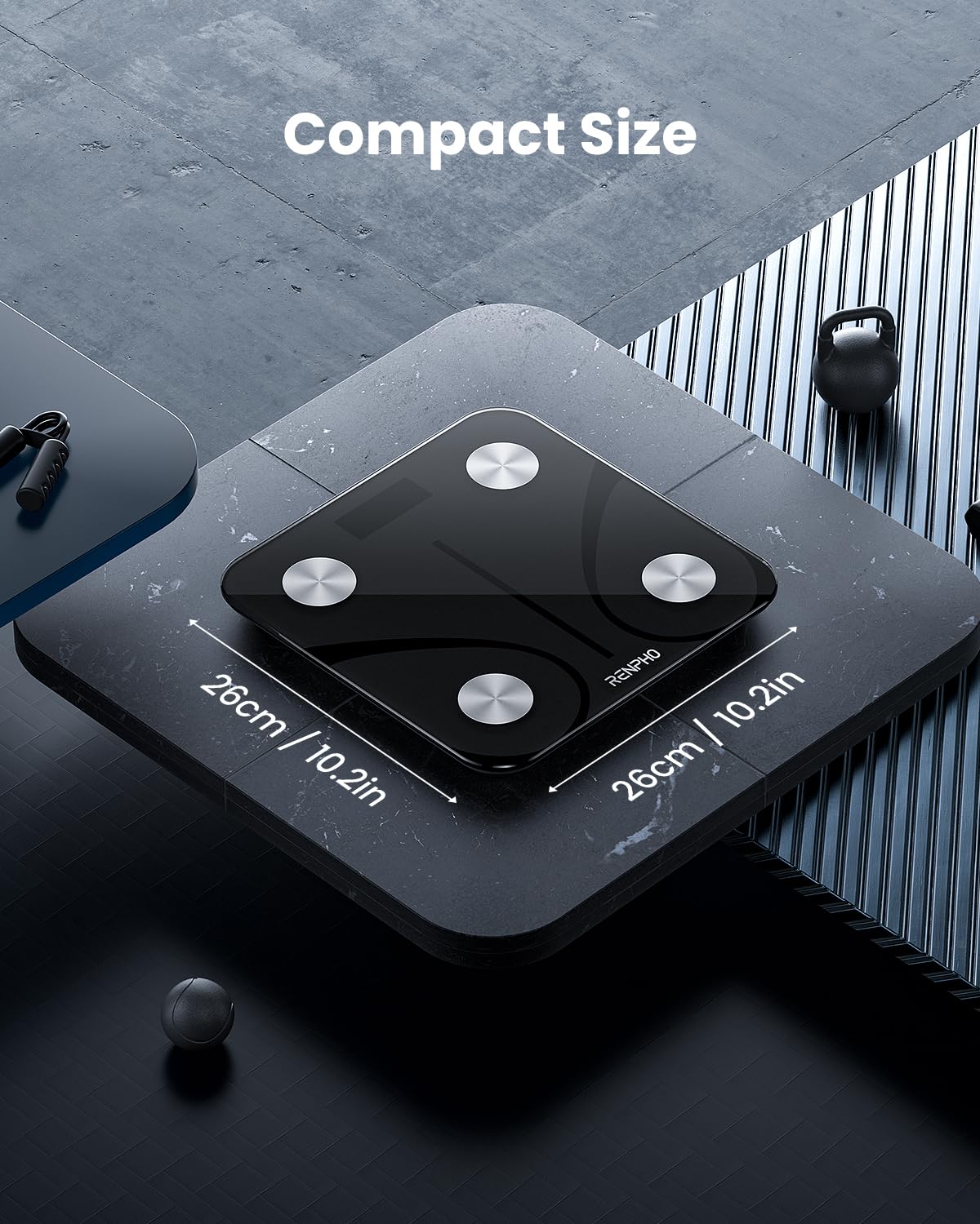 Smart Scale for Body Weight, BMI & Body Fat, 13 Metrics, Elis 1