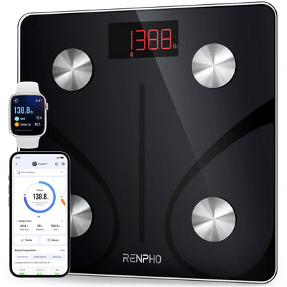 Smart Scale for Body Weight, BMI & Body Fat, 13 Metrics, Elis 1