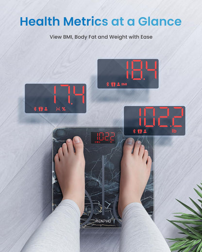 Smart Scale for Body Weight, BMI & Body Fat, 13 Metrics, Elis 1